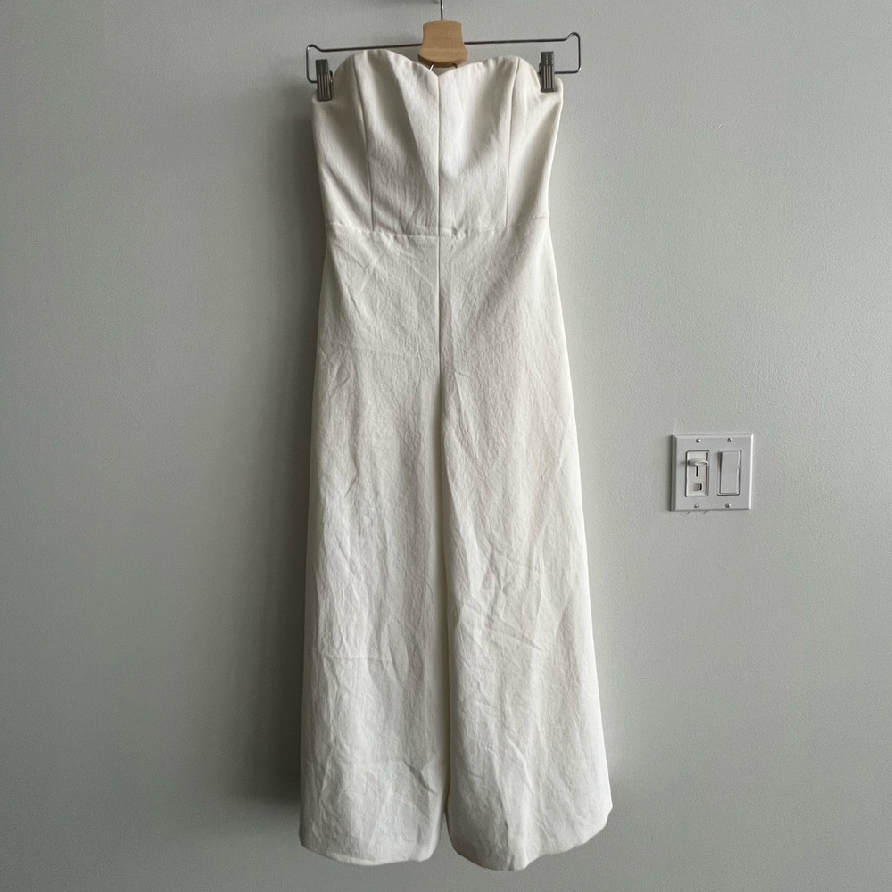 Club Monaco Strapless Jumpsuit